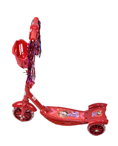 AMLA- Three-wheeled scooter, red--املا -اسكوتر ثلاثة كفر احمر