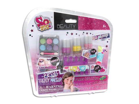 So You Beauty Stylist Collection Trendy 2 in 1 Make Up--مكياج عصري 2 في 1