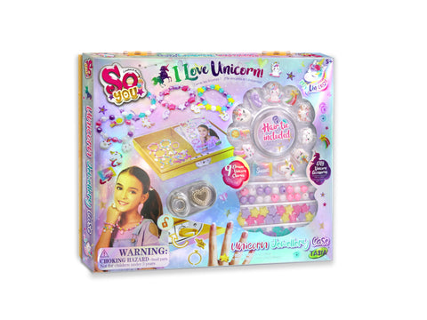 Tasia Unicorn Jewelry Case--حافظة مجوهرات يونيكورن من تاسيا